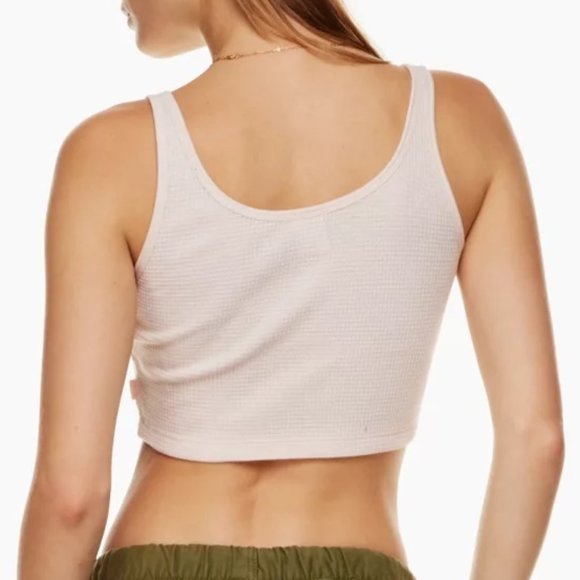 Aritzia TNA Waffle Notch Tank - Women's XXS - Picture 7 of 7